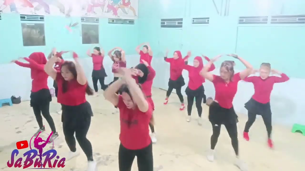 SENAM AEROBIC | AEROBIK PEMULA | AEEOBIC PEMULA | SENAM AEROBIK 130326 | SABURIA | BY NENG VITA