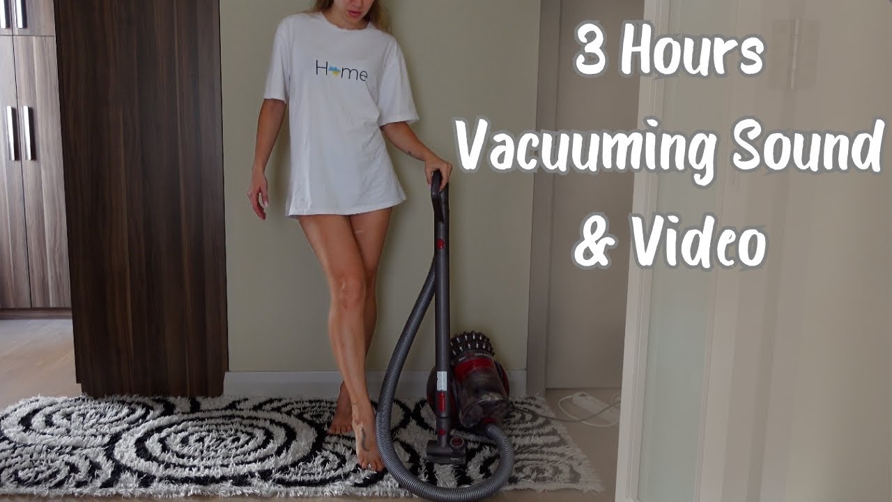 3 Hours Vacuuming Sound & Video For Deep Sleep [NO MIDDLE ADS]