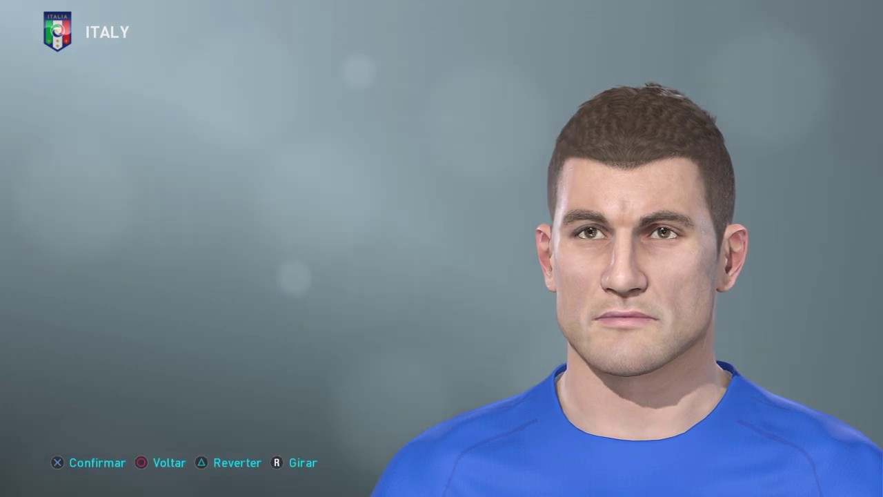 CHRISTIAN VIERI - ITALY LEGEND - FACE BUILD - PES 19