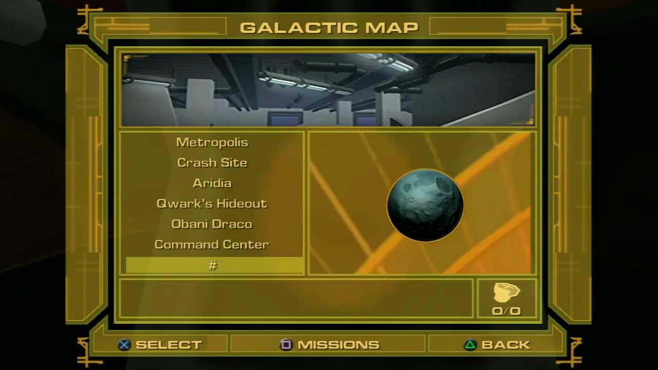 Ratchet & Clank UYA HD Debug Codes (Unlock all Weapons, Gadgets, Missions and Planets) [PS3 ONLY]