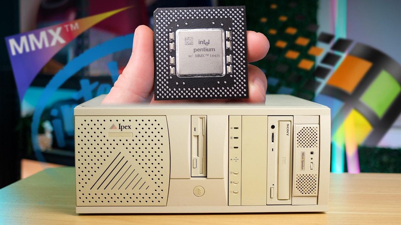 ПОСЛЕДНИЙ процессор Pentium 1! (Intel MMX 233 МГц)