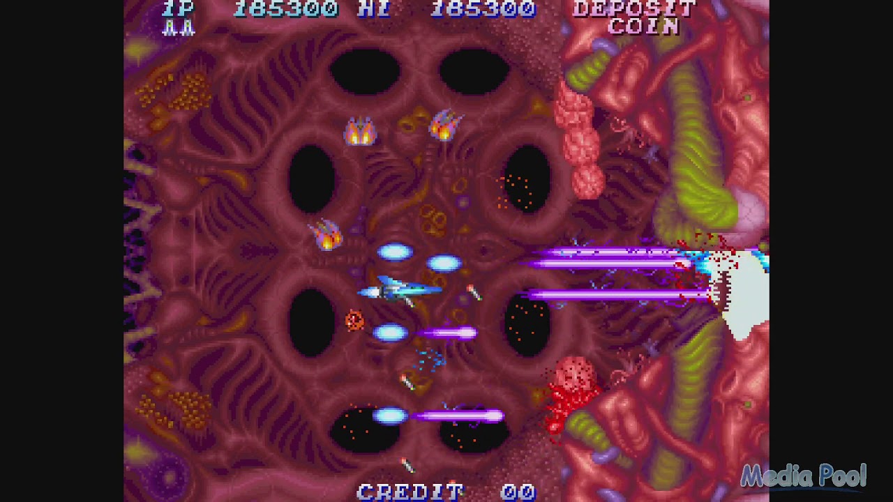 Salamander 2 (Arcade) Playthrough longplay retro video game