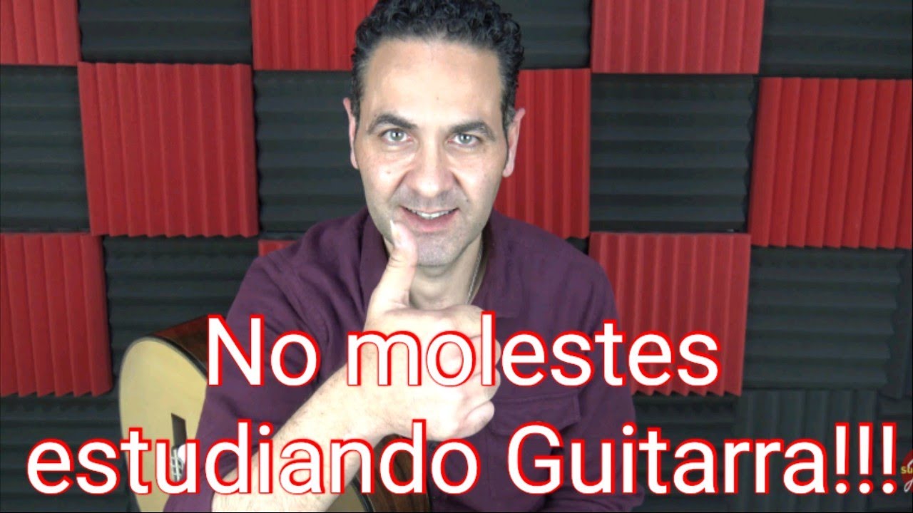 Cómo toco y estudio Guitarra sin hacer ruido? NO MOLESTES!!! MUY fácil