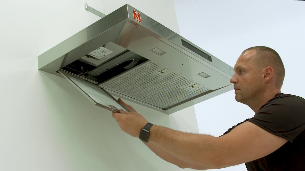 AEG - Een schouwdampkap installeren, recirculatie modus - Installer ma hotte cheminée/ recirculation