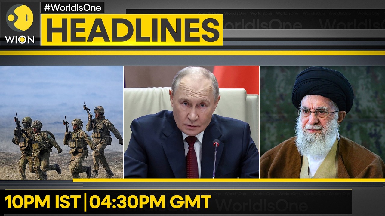Russian Warship Arrives in Iran | NATO Troops Amass in Germany | WION HEADLINES