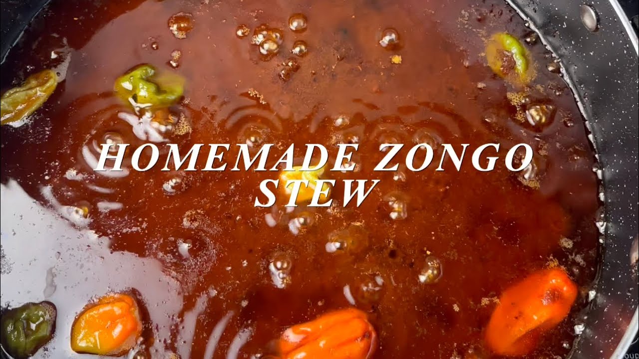 HOMEMADE ZONGO STEW