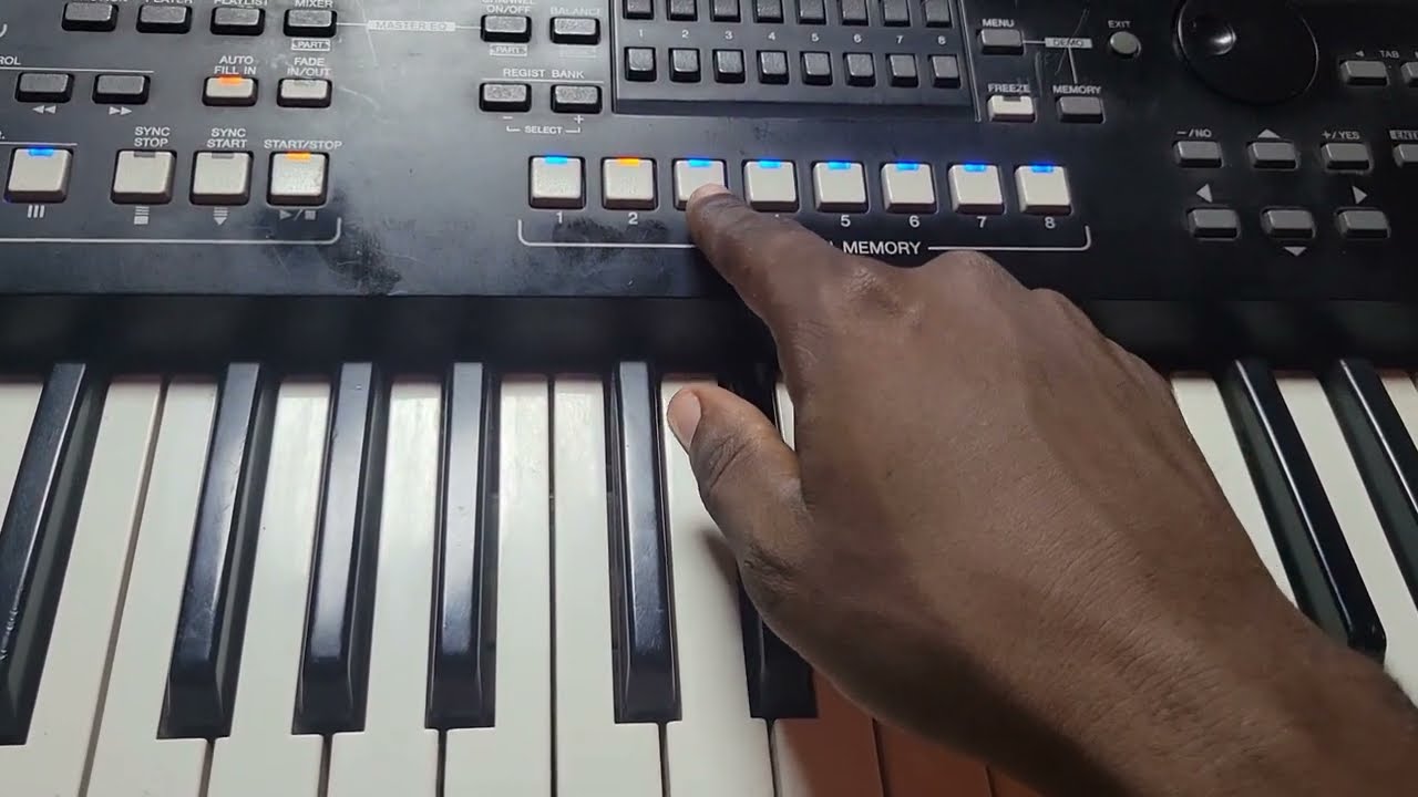 Découvrez la Magie de la REGISTRATION MEMORY sur Yamaha PSR S670/770/975 et SX600/700/900 #PART_1