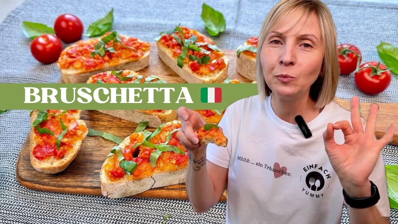🇮🇹 Bruschetta wie vom Italiener 🥰 - Thermomix® Rezept