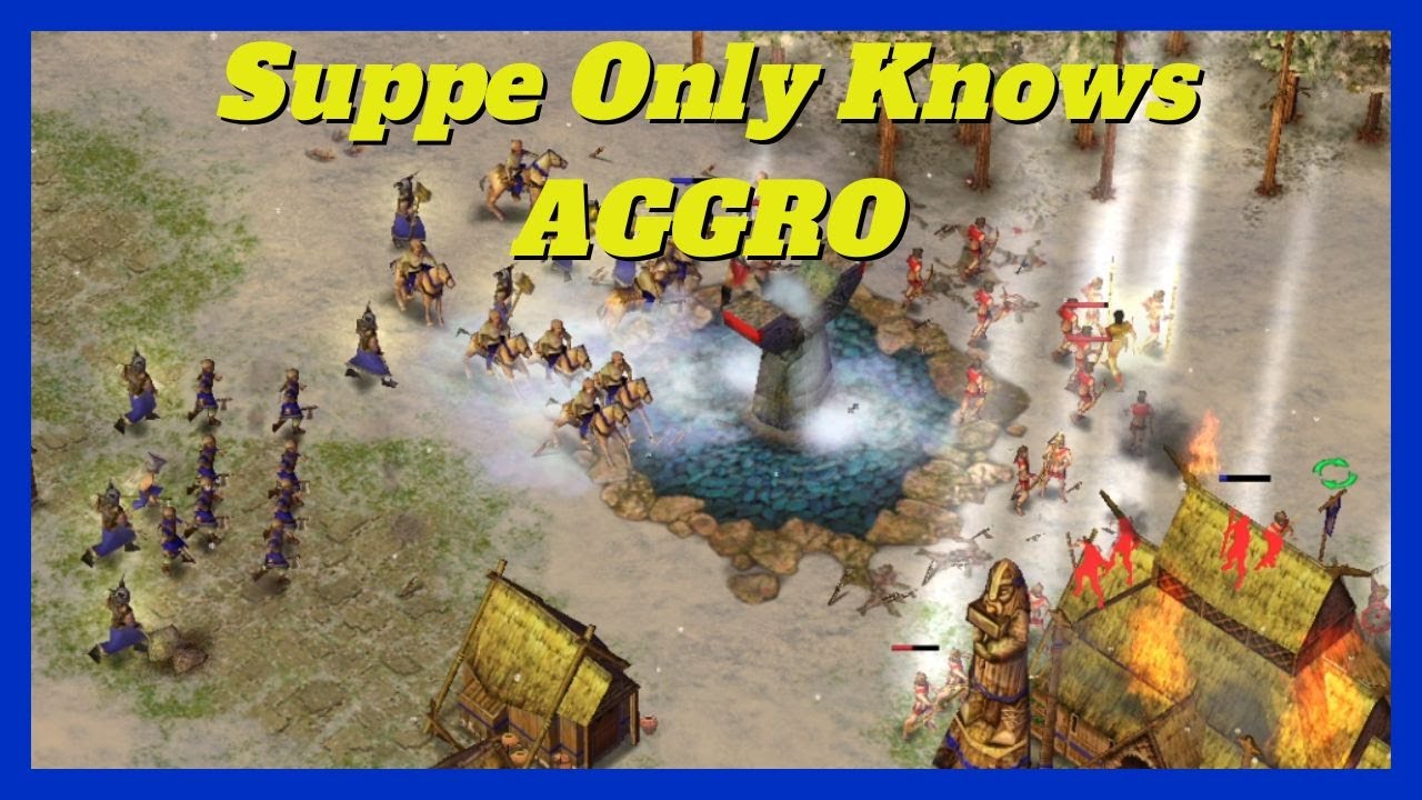 Maybe Aggro Norse Is The Way? | Rapl (Zeus) vs Suppe (Thor) #aom #ageofempires