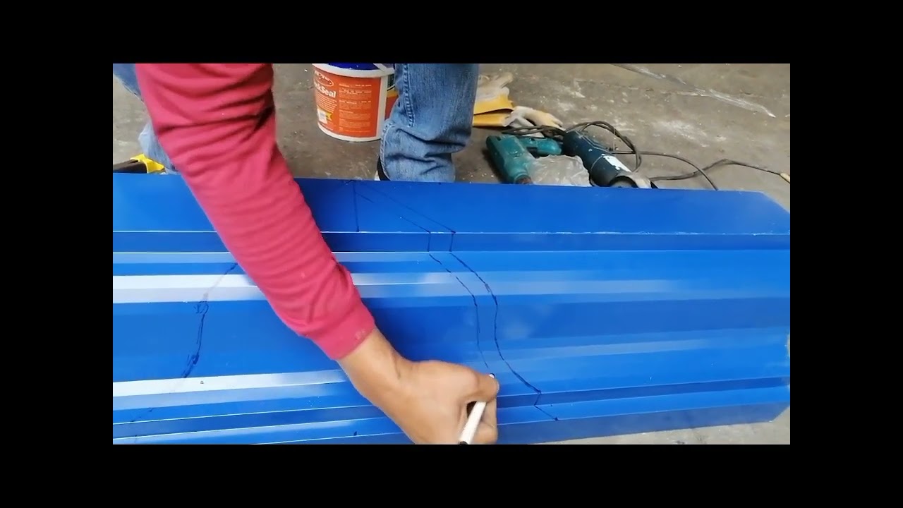 PAANO MAG KANTO NG SPANISH GUTTER SA KILI-KILI O INNER GUTTER | Baklas Construct