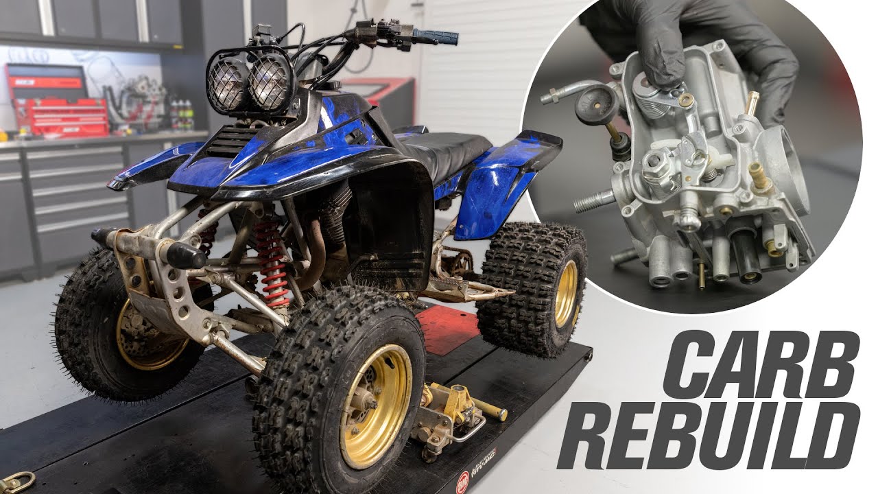 Как перебрать карбюратор на Yamaha Warrior 350