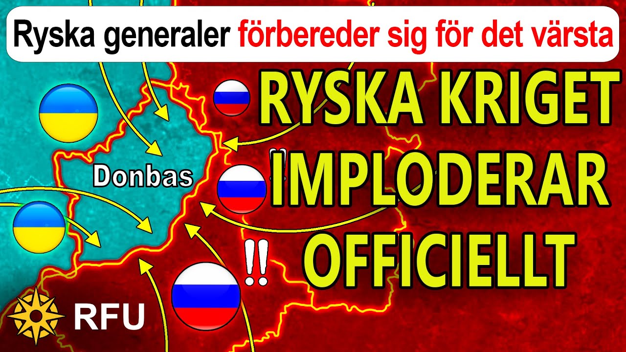 Den ryska framryckningen sjunker till 15 m/d, med över 1 000 förluster dagligen | RFU News