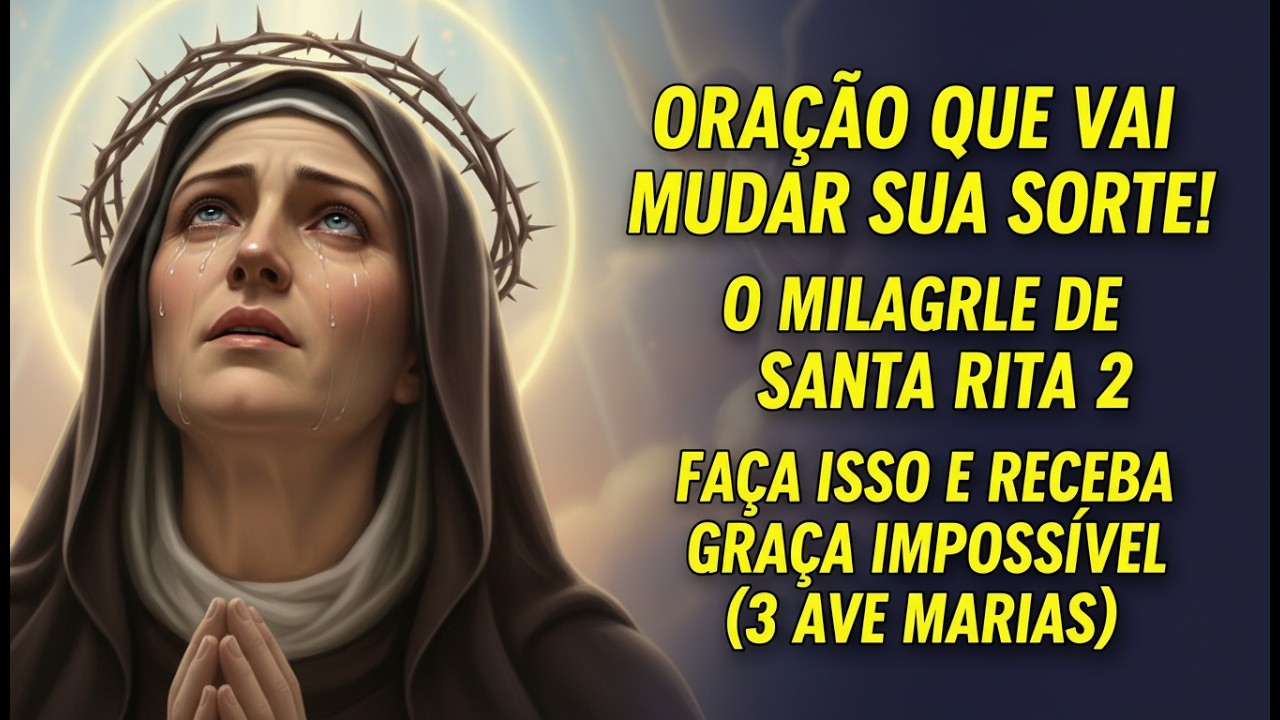 A Oração que Vai Mudar Sua Sorte Hoje: O Milagre de Santa Rita