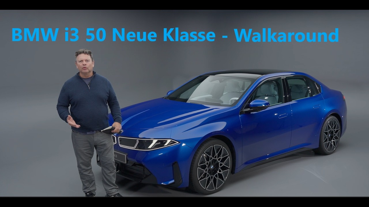 BMW i3 50 Neue Klasse: первый мировой обзор и тест-драйв.