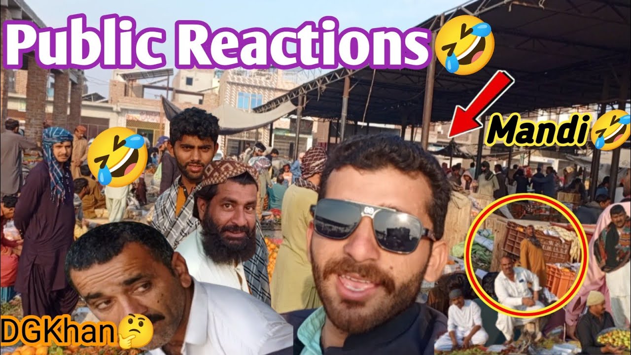 Dera Ghazi Khan Public Reactions On Vlogging🥰🥰