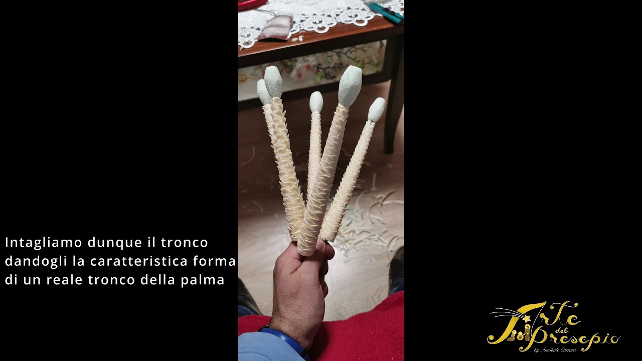 creare una palma per Persepio e Diorama