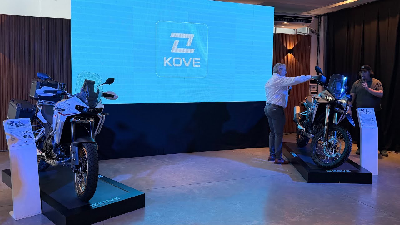 En vivo kove Presenta las nuevas 800 pro,Rally y 800 touring 