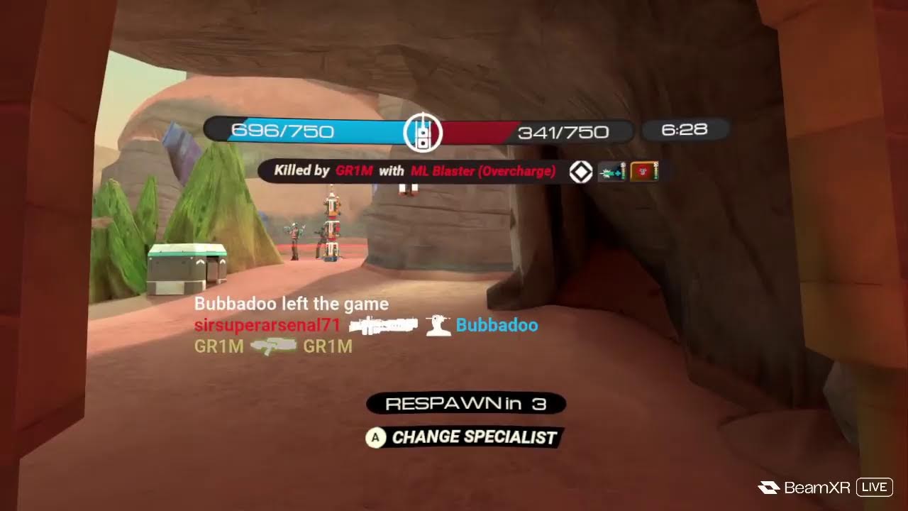 Larcenauts VR Live Stream [ GR1M VR ] #overwatchvr