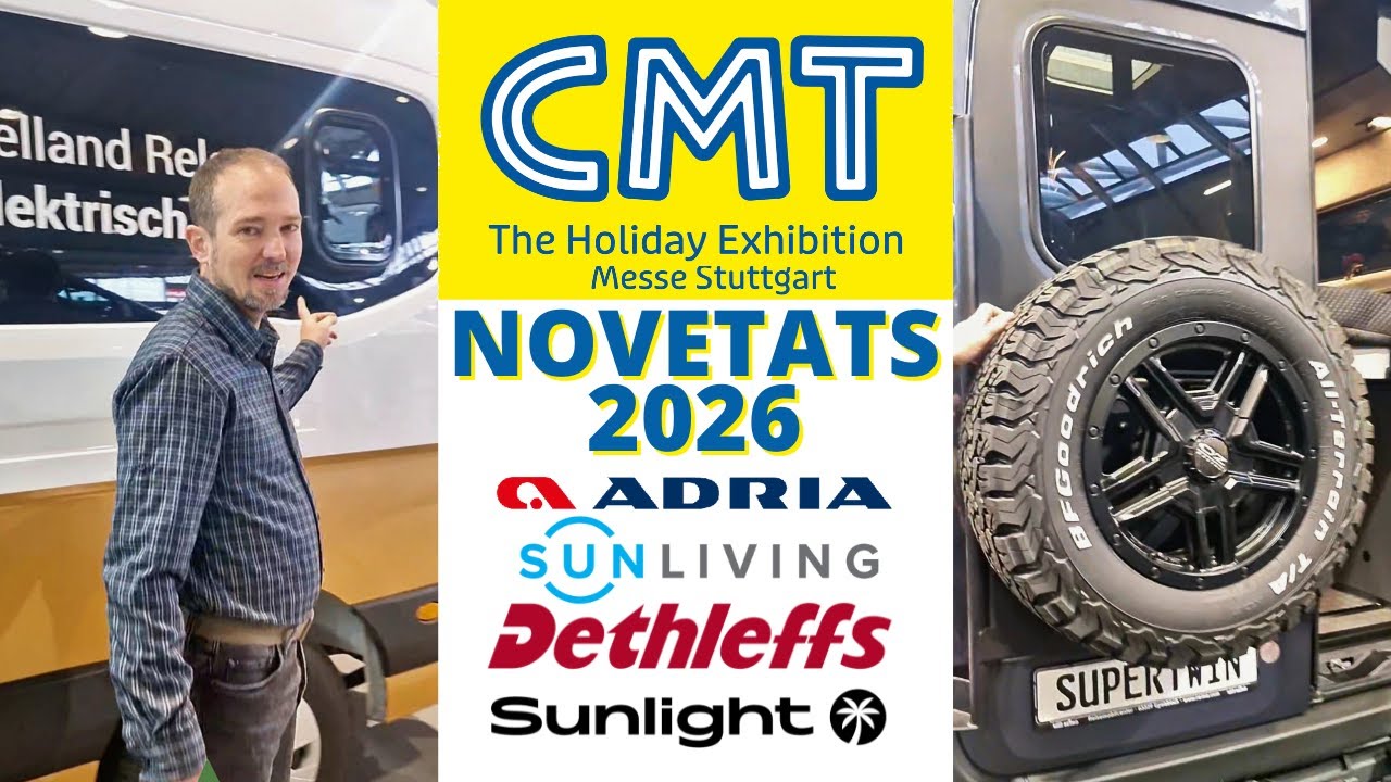 🚐 Novetats camper i caravaning 2026 des de Stuttgart: elèctrics compactes, 4x4 i nous conceptes