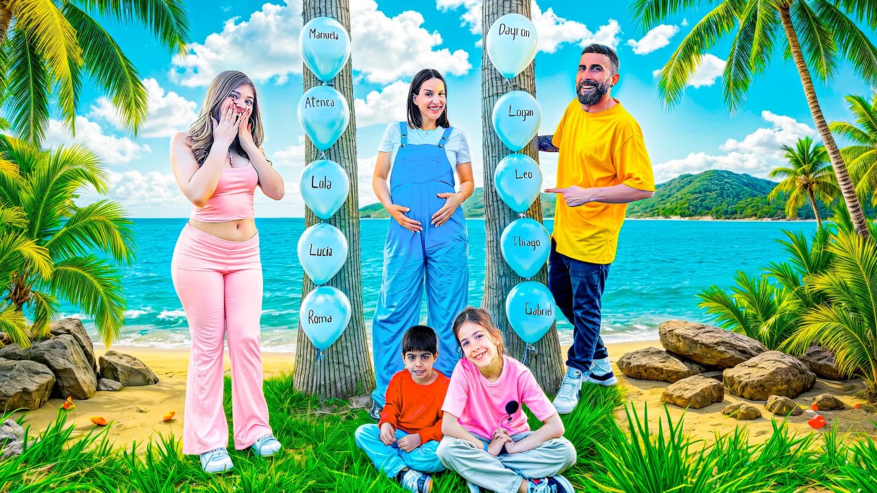 REVELACIÓN DEL NOMBRE DEL BEBÉ | Familia Amiguindy