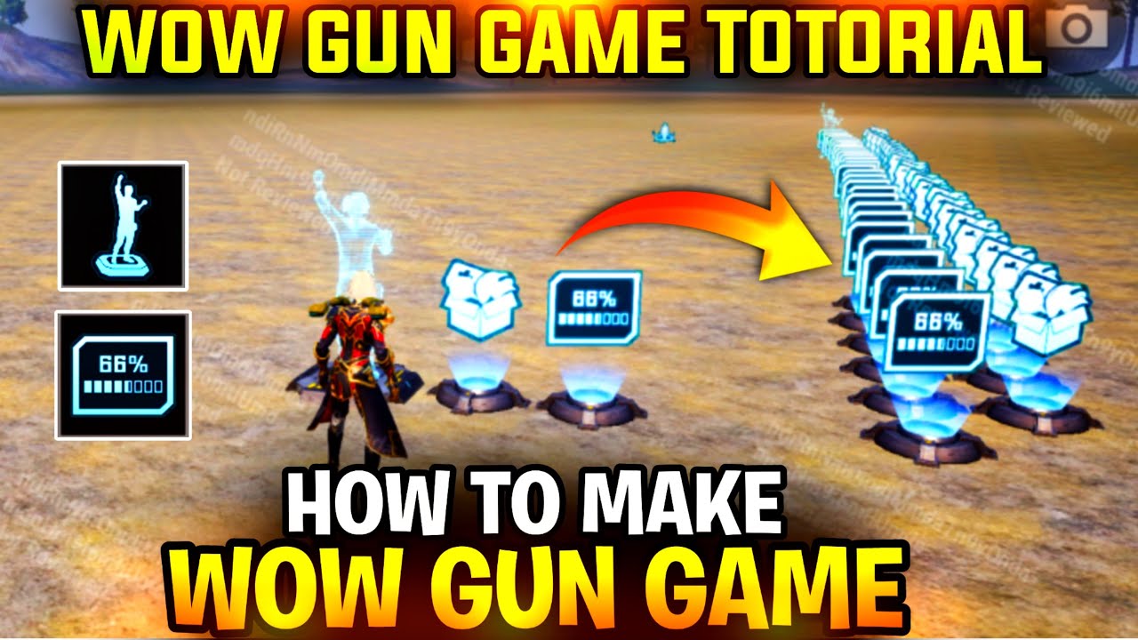 How To Make Wow Gun Game Pubg | Wow Gun Game Totorial Pubg | Wow Gun Game Kese Banaye | PUBGM
