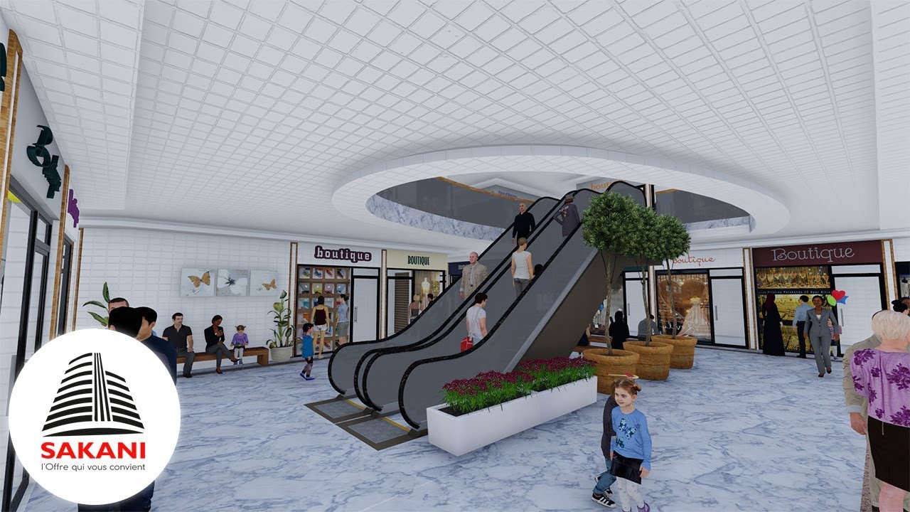 Tanagra Mall - Le plus grand centre commercial de Kénitra ( Vision 3D )