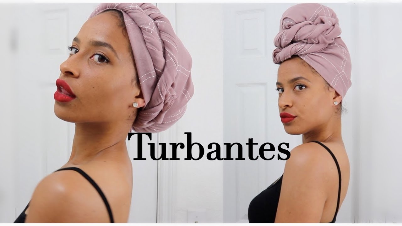 Peinados con turbantes o pañuelos en cabello rizado | FRIZZYDESI