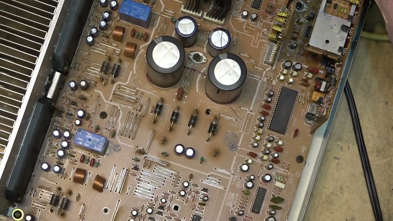 Прерывистый звук приемника Technics