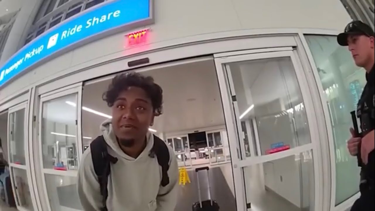 JetBlue Passenger Causes Scene After Denied Boarding | Police Bodycam Video