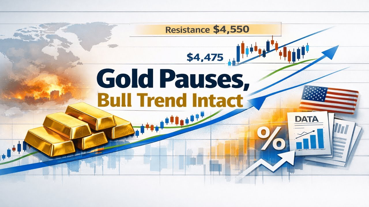 Gold Pauses Ahead of US Jobs Data | Bull Trend Still Intact