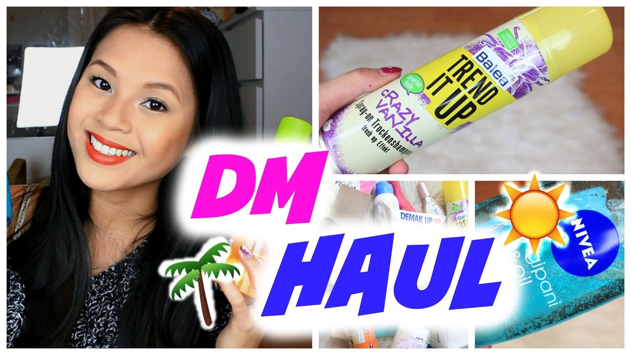 S☀MMER DM HAUL - URLAUBSEDITION 2015 | by Nhitastic