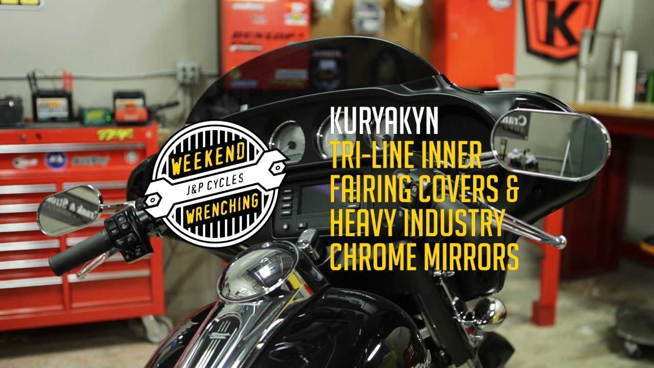 Weekend Wrenching: Kuryakyn Heavy Industry Mirrors and Tri-Line Inner Fairing Covers