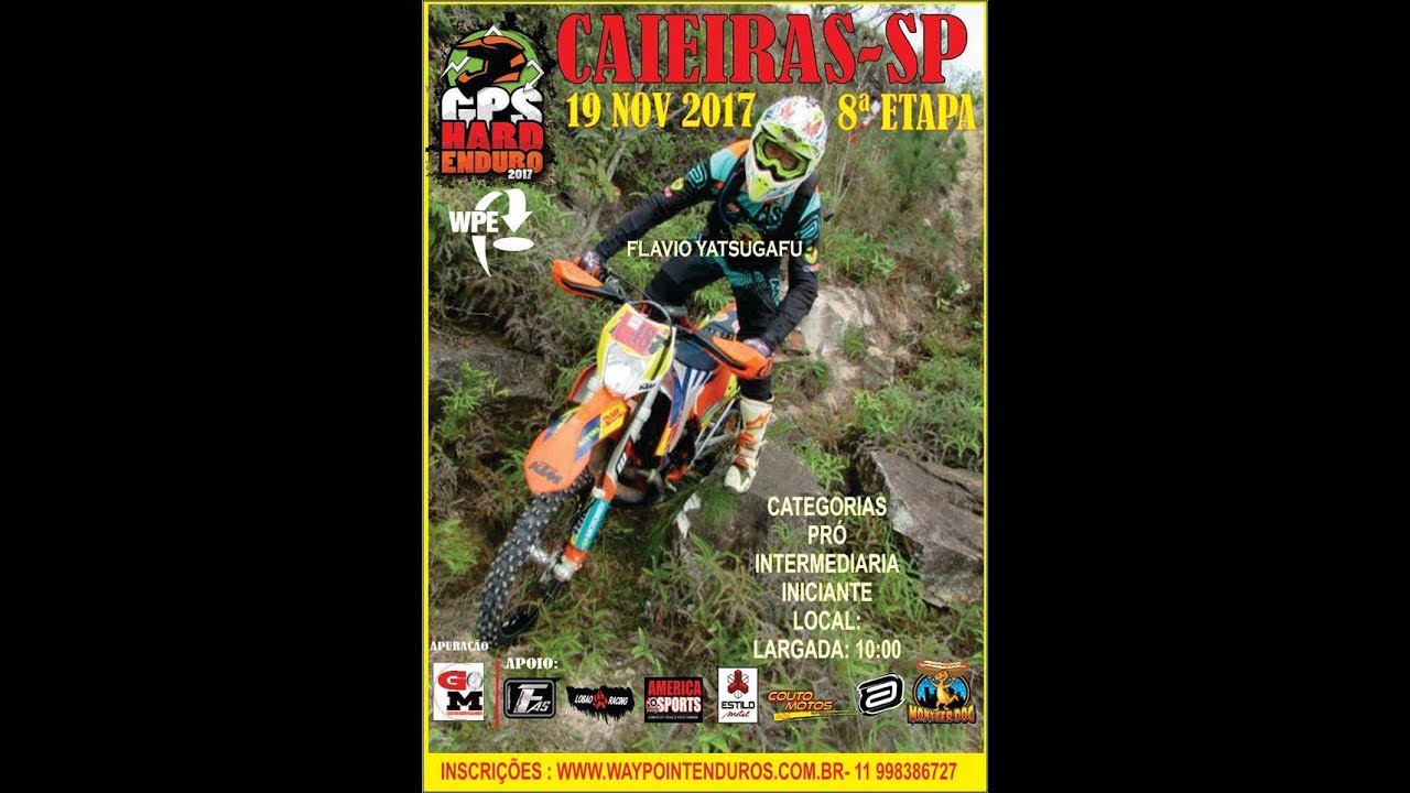 GPS HARD ENDURO 2017   8&deg; ETAPA   EQUIPE PMT