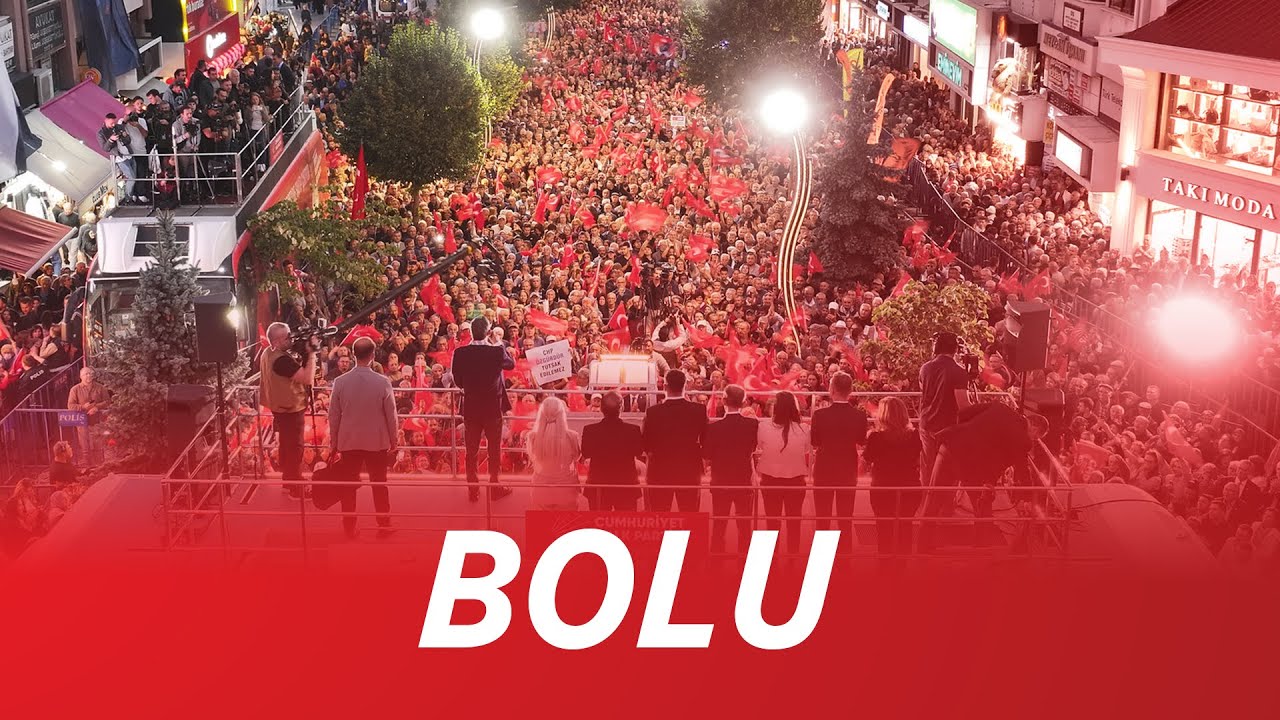 CHP GENEL BAŞKANI &Ouml;ZG&Uuml;R &Ouml;ZEL BOLU&rsquo;DA - MİLLET İRADESİNE SAHİP &Ccedil;IKIYOR MİTİNGİ 03/10/2025