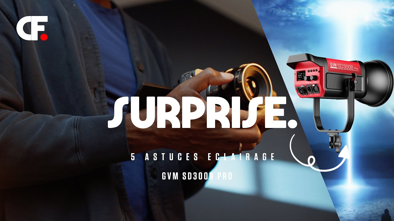 Puissant (300W) de Qualité, Silencieux et surtout Abordable. GVM SD300B PRO