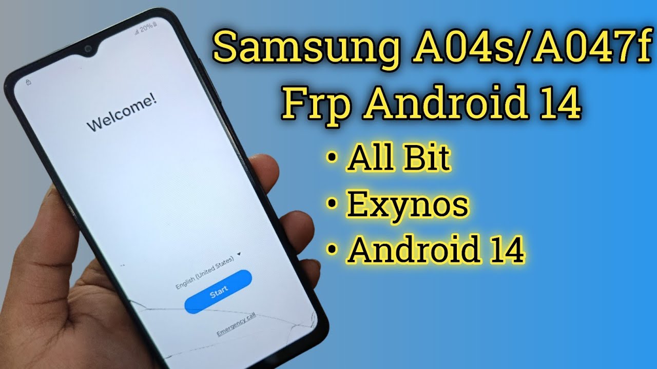 Samsung A04s Frp Bypass Android 14 | Samsung A047f Frp Bypass Android 14