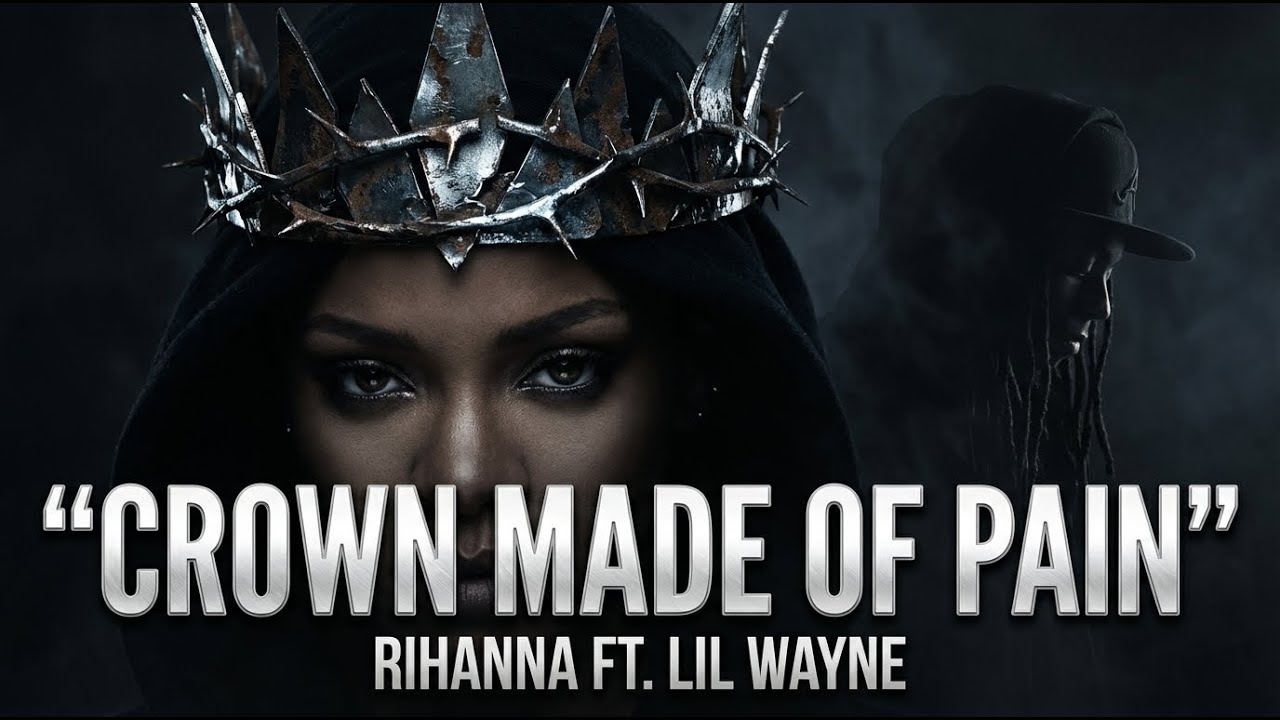 Rihanna ft Lil Wayne  - CROWN MADE OF PAIN (Lyrics Visualizer)