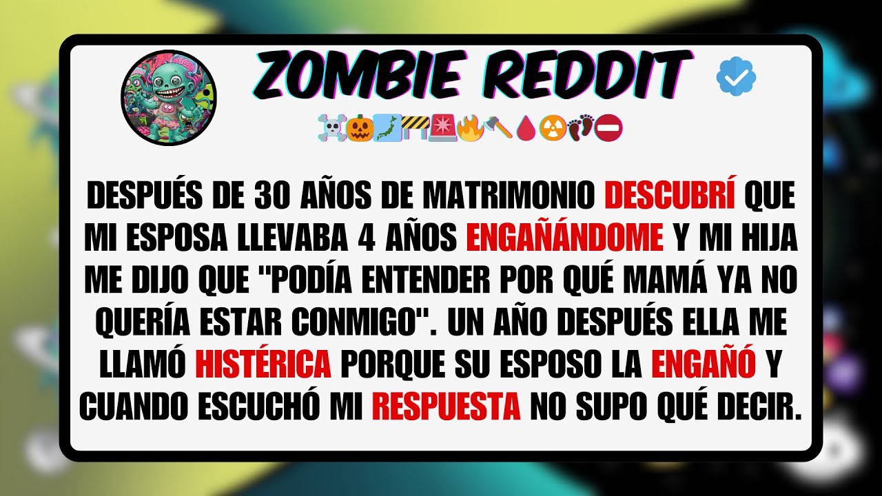 Después De 30 Años De Matrimonio Descubrí Que Mi Esposa Llevaba 4 Años Engañándome Y Mi Hija Me ...