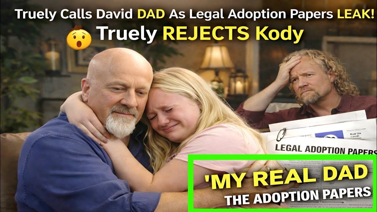Truely Calls David DAD As Legal Adoption Papers LEAK! Truely REJECTS Kody