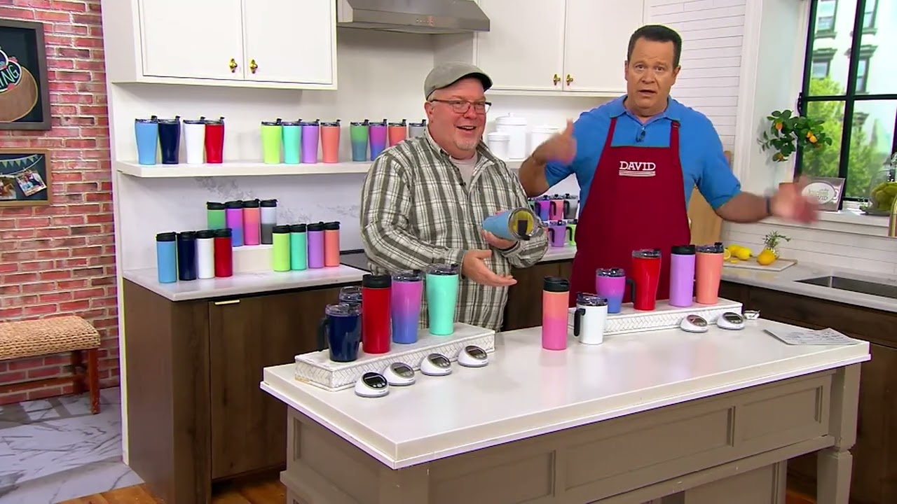 Primula S/4 Insulated Tumblers, Tall Mugs or Slim Tumblers on QVC