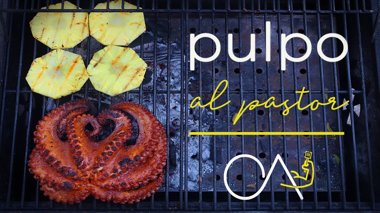 COCINANDO PULPO AL PASTOR (A LAS BRASAS!)