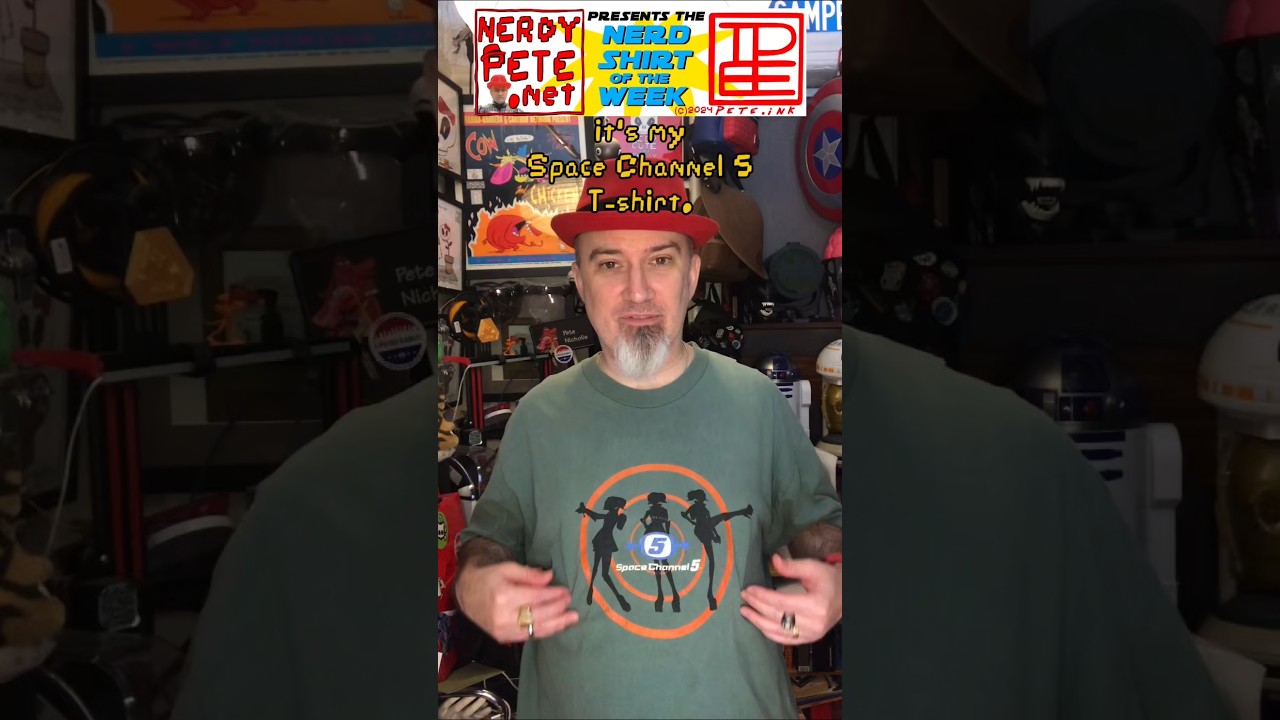 My Vintage #SpaceChannel5 t-shirt from #TheVault: Nerd Shirt of the Week 262! #Dreamcast #Ulala