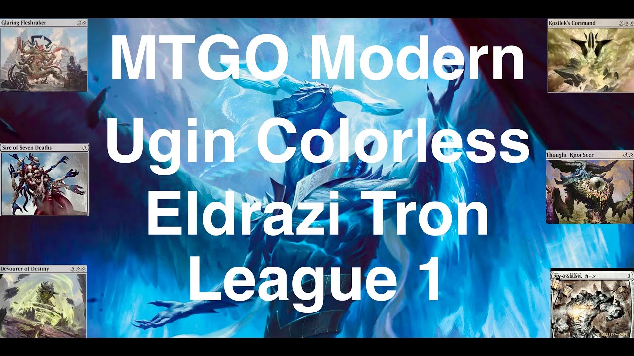 Birthday Modern Eldrazi Tron - 4-1 With Ugin & Matter Reshaper!