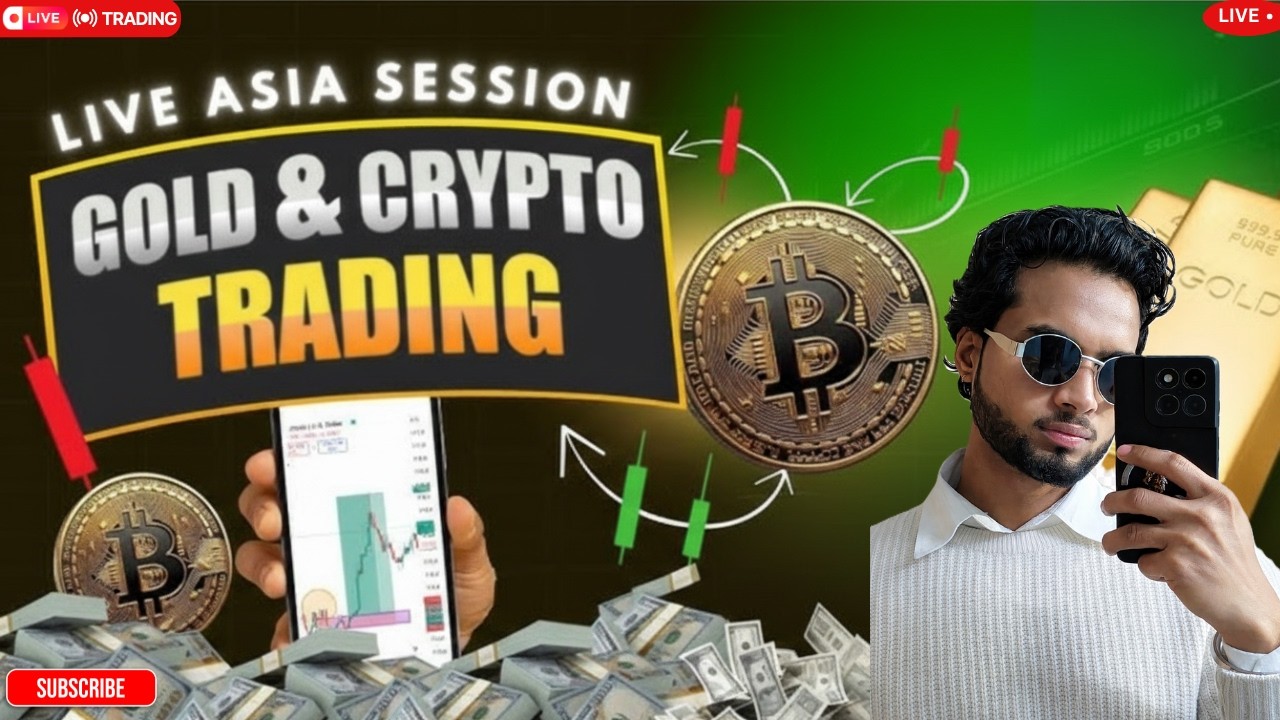 Crypto & Gold Analysis || 10 FEB || Kuldeep Tradeverse