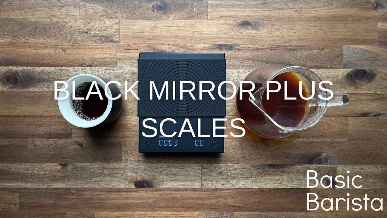 Black mirror plus coffee scales | Basic Barista Unboxing / Review / Brew