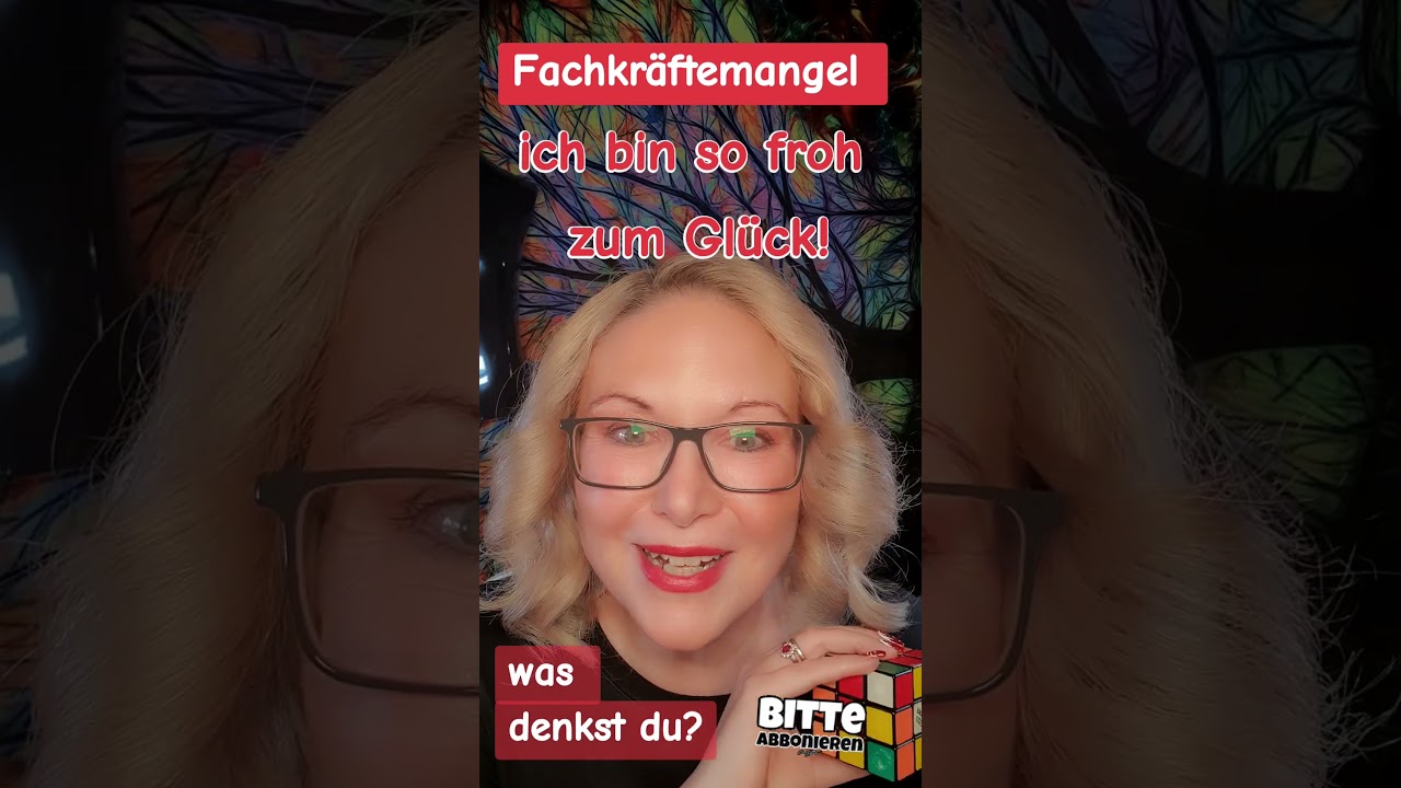 Zum Gl&uuml;ck haben wir Fachkr&auml;ftemangel #gesellschaft #Fachkr&auml;fte  #arbeit