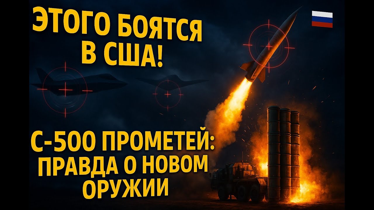 С-500 'Прометей' против F-35 и B-21: Новая эра ПВО, которая не оставляет шансов.