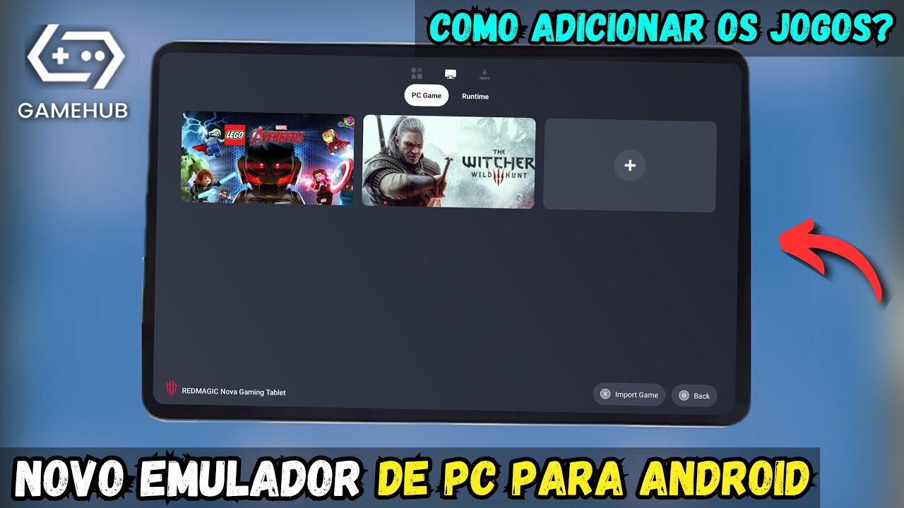 VEJA COMO ADICIONAR OS JOGOS DE PC NO GAMEFUSION, NOVO EMULATOR DE PC PARA ANDROID INCRÍVEL!!