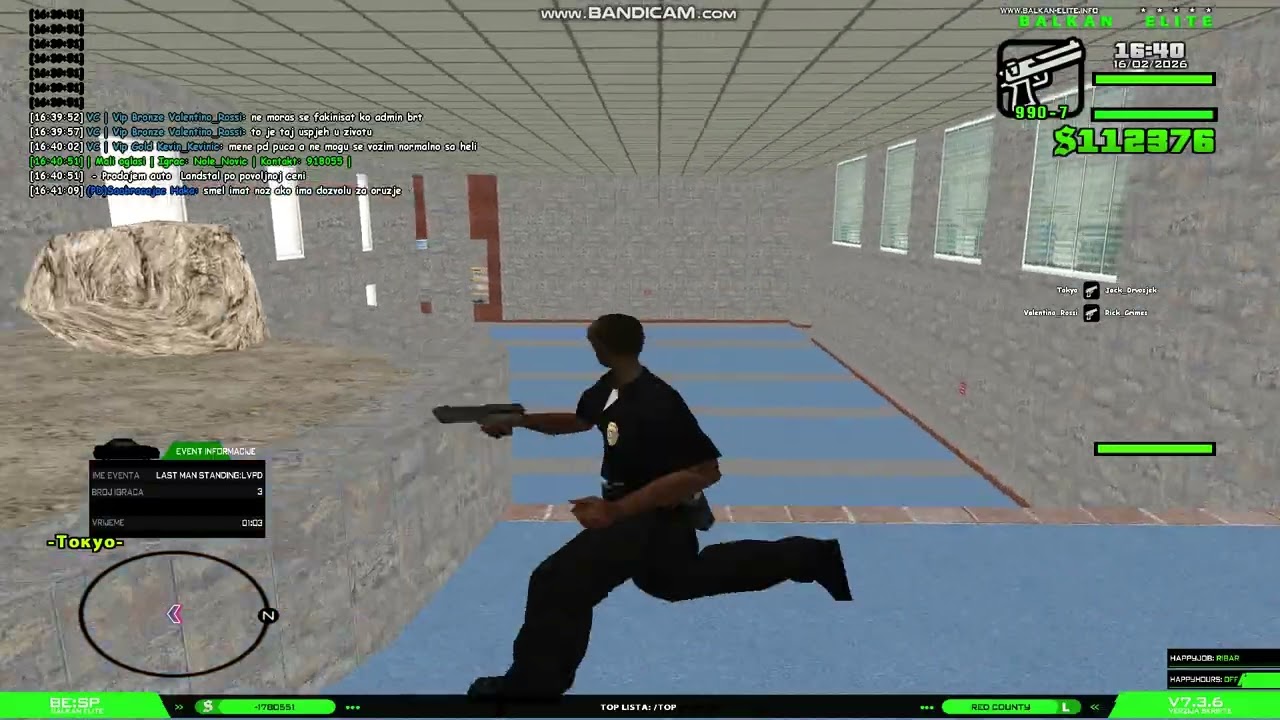 Balkan Elite StatePlay | LMS EVENT, mapa: LVPD | ModPack: Chavez V6 #4
