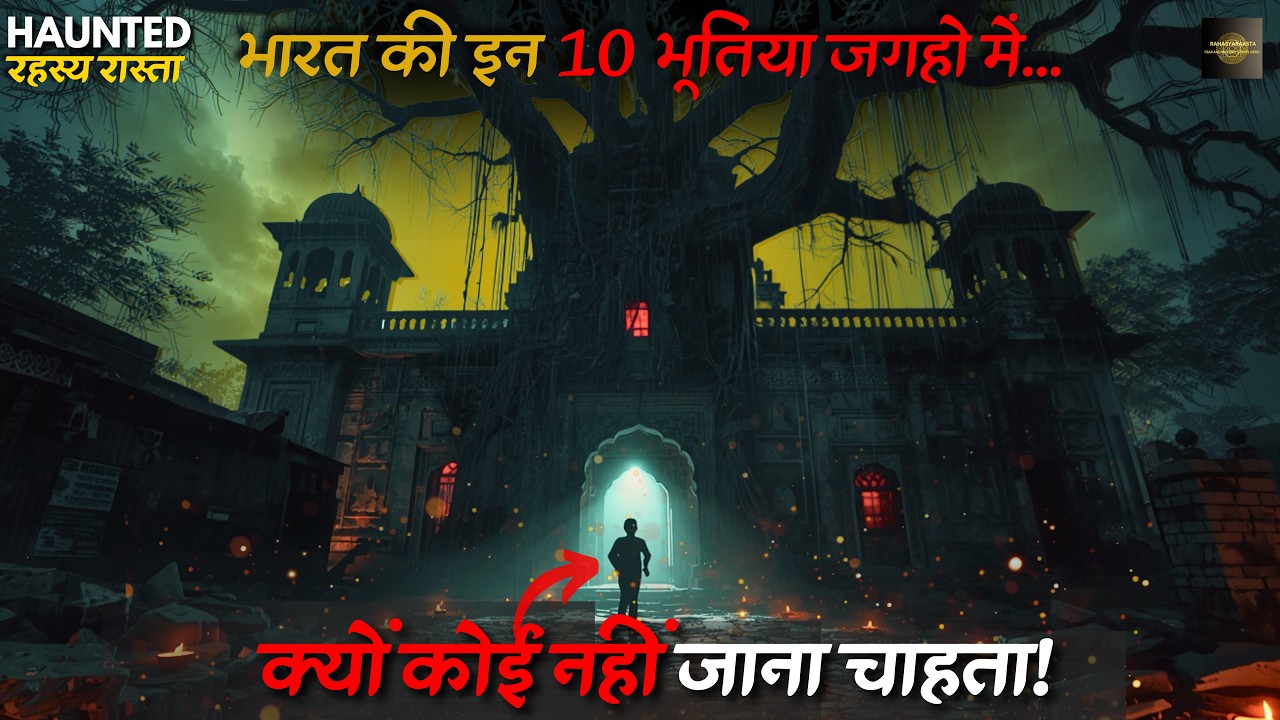 Bharat ke hai Yeh 10 Bhootiya places..top 10 haunted places in India hindi&nbsp;Rahasyaraasta